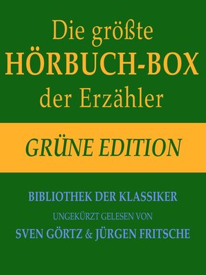 cover image of Die größte Hörbuch-Box der Erzähler